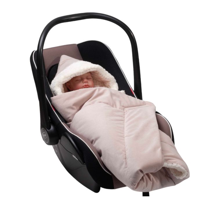 Soojakott turvahälli "WARM VELVET" 80x80 cm pearl