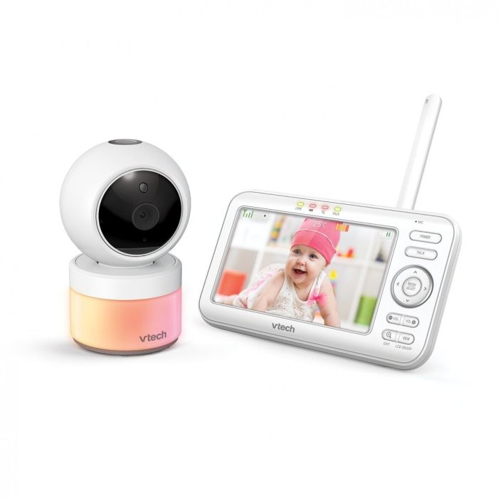 Vtech  mobiilne beebimonitor LCD-ekraan 5-tolline kaamera panoraam/paneerimine/suum VM5463