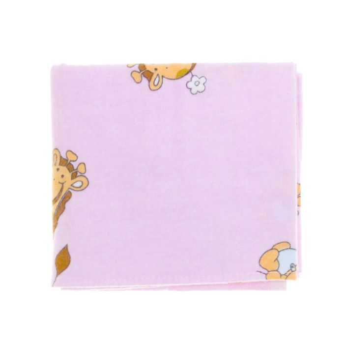 Beebi flanellist lapid 70x80cm, roosad 1 tk