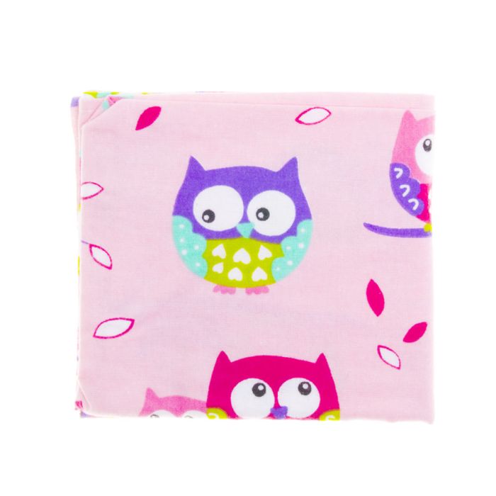 Beebi flanellist lapid 70x80cm, roosad 1 tk