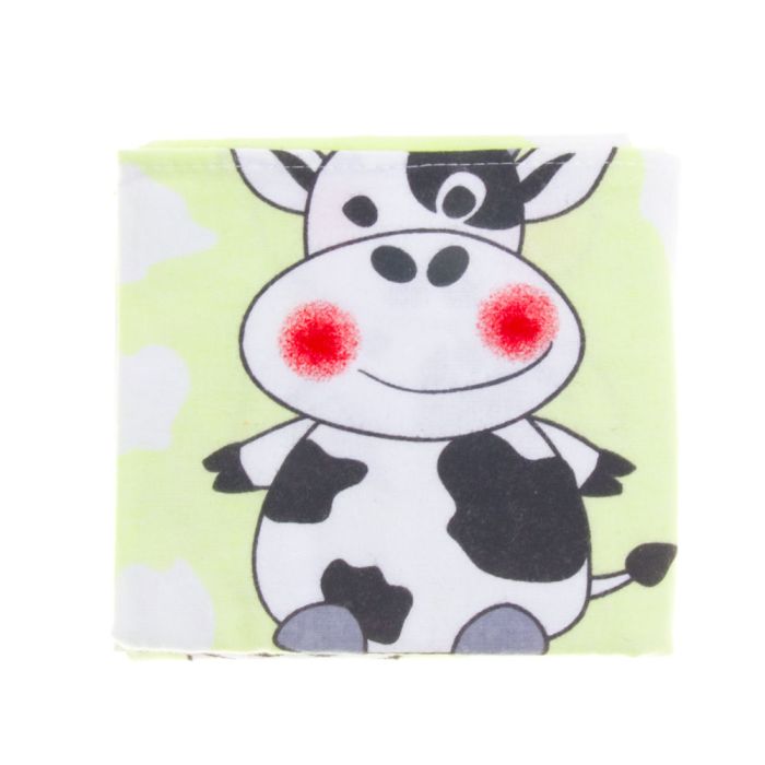 Beebi flanellist lapid 70x80cm roheline 1tk