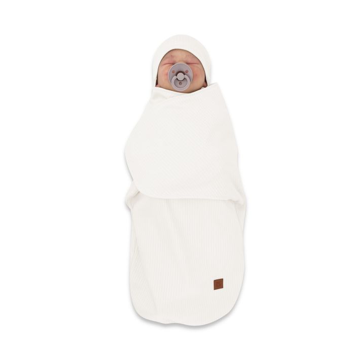 Beebi mähkimiskott "Leo" interlock soft ecru