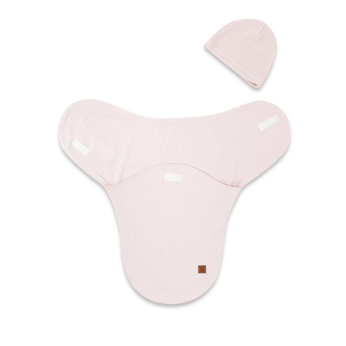Beebi mähkimiskott "Leo" interlock soft pink