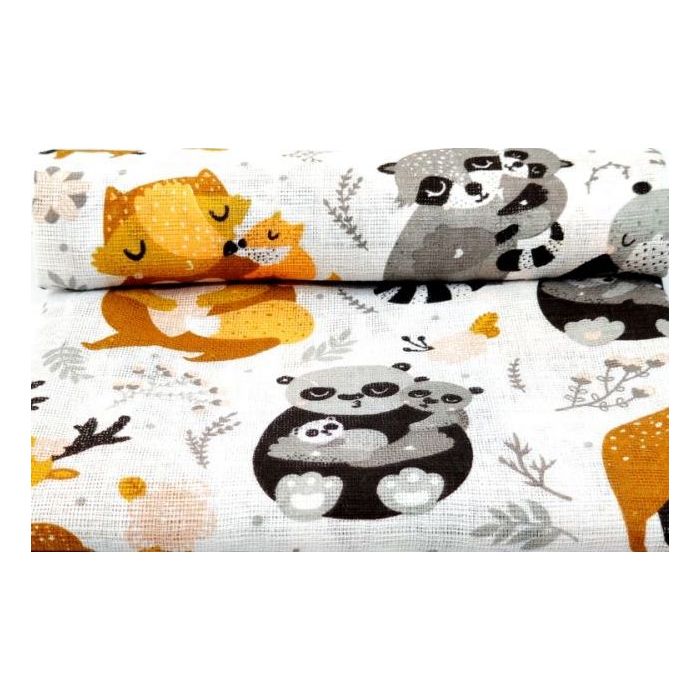 Puuvillased marlirätid mähkmed Lux 70x80cm "Mummy" 1tk