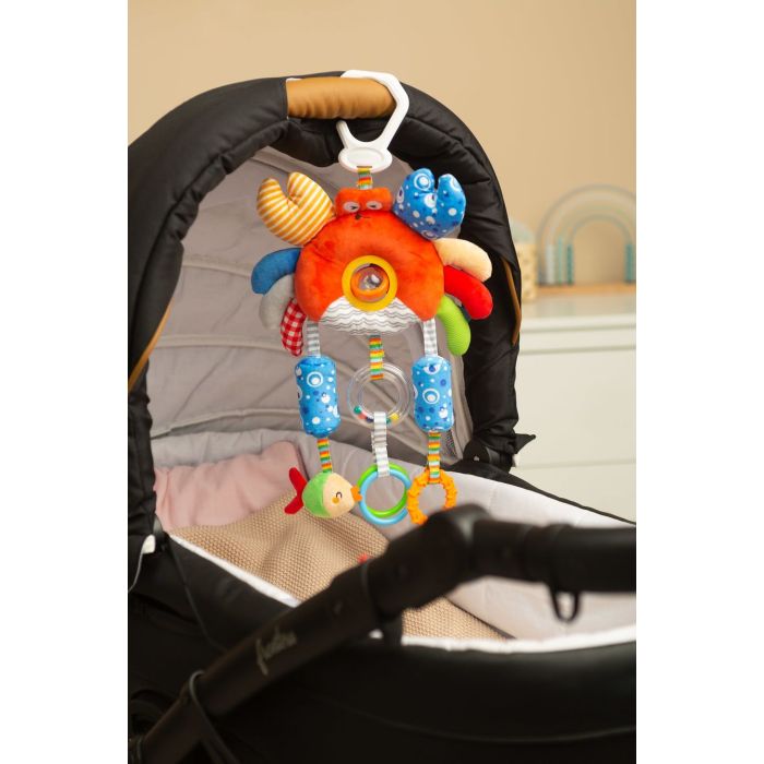 Pehmete mänguasjade "Colorful crab" 