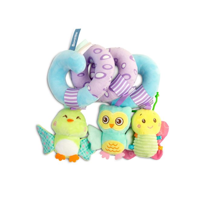 Pehmete mänguasjade spiraal "Owl" 