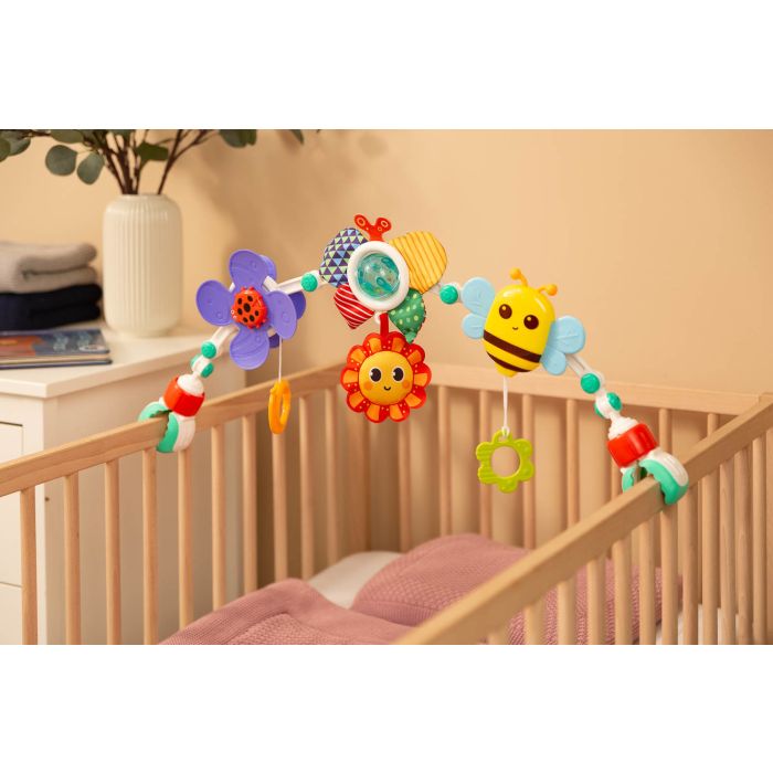 Mängukaar beebitoolile/vankrile  "Flowers"