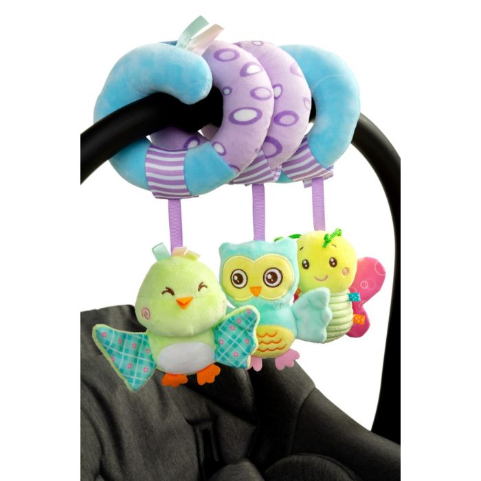 Pehmete mänguasjade spiraal "Owl" 