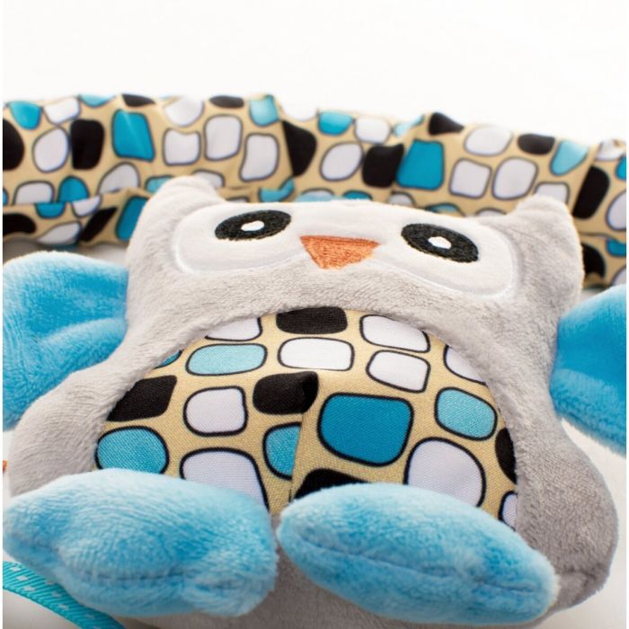 Mängukaar beebitoolile/vankrile  "Owl blue"