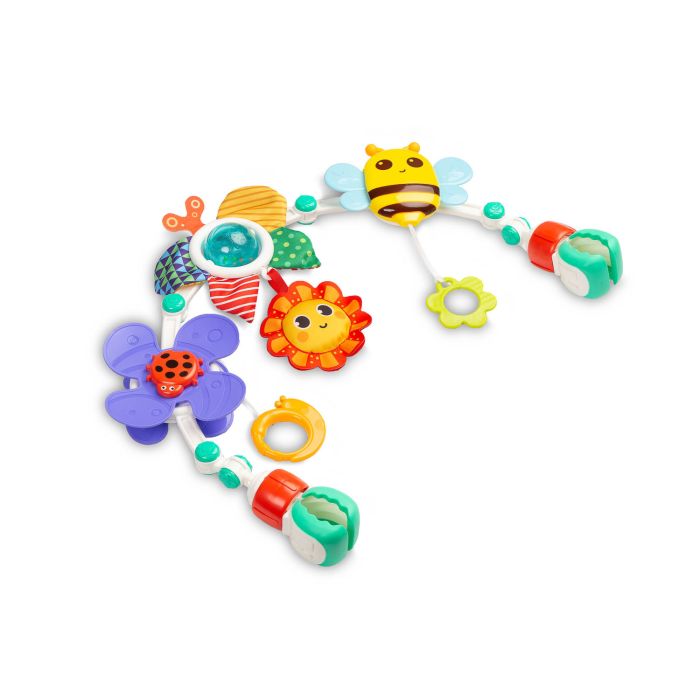 Mängukaar beebitoolile/vankrile  "Flowers"