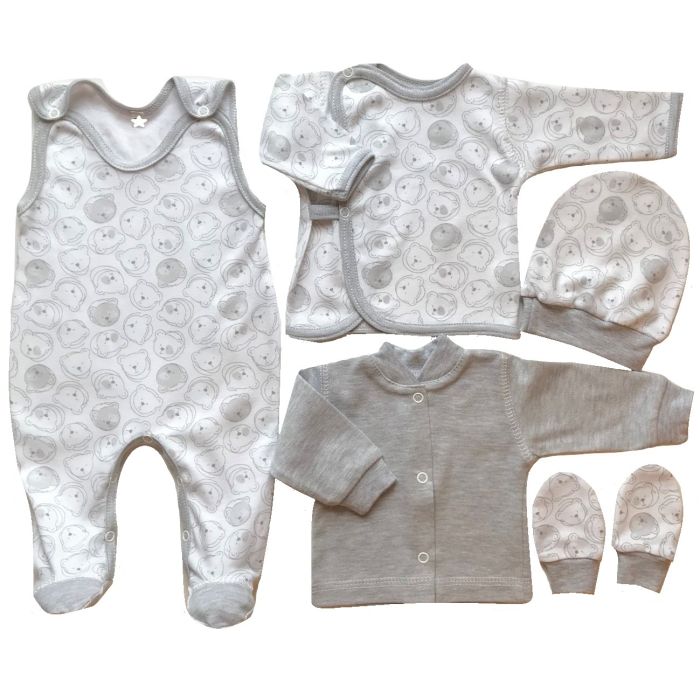 Komplekt vastsündinule 5-e osaline "Baby bear" 