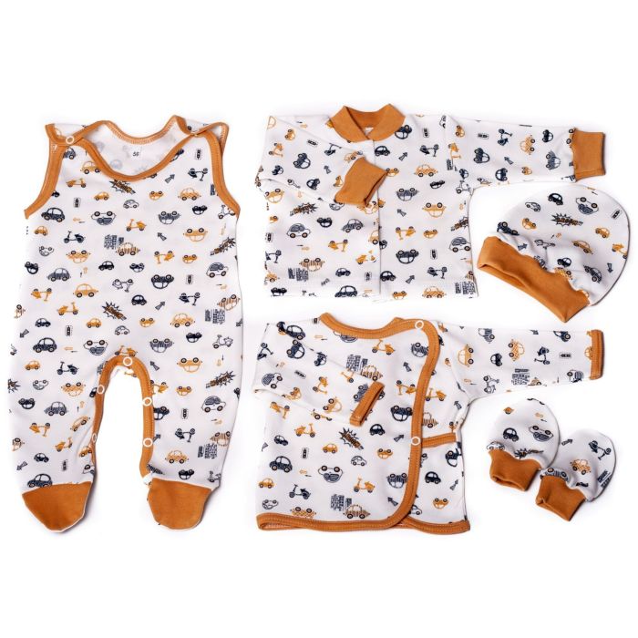 Komplekt vastsündinule 5-e osaline "Broom" 