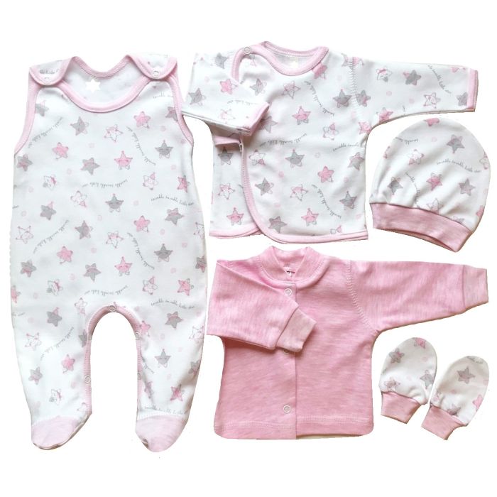 Komplekt vastsündinule 5-e osaline "Star" 