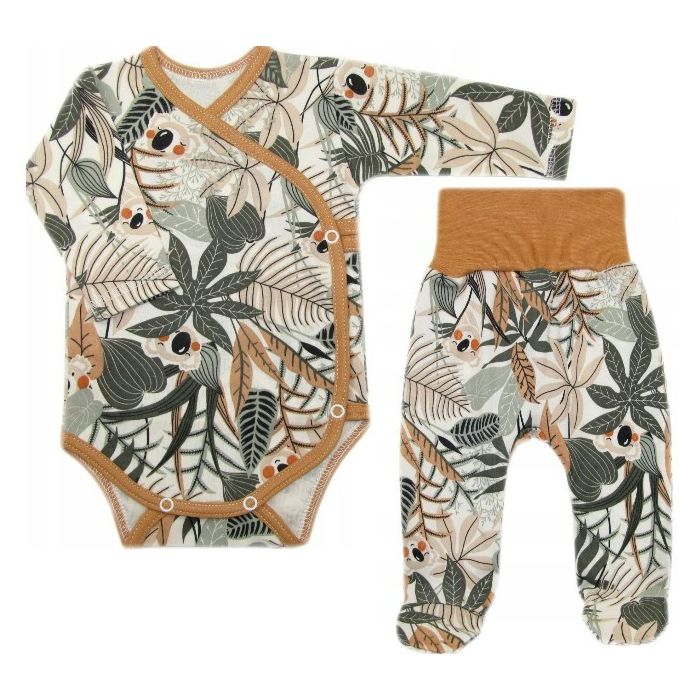 Beebiriided 2 osaline "Tropics brown" 