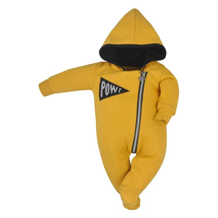 Beebi tudukombe - romper  "Pow mustard" 