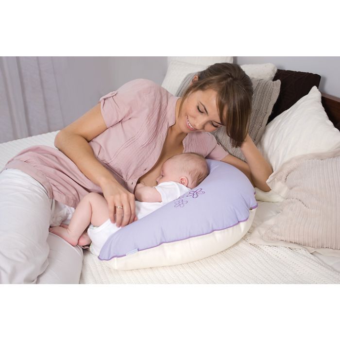 Nuudelpadi - imetamispadi 190cm "Flowers" 