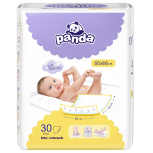 Panda imav aluslina 60x60 cm 30tk