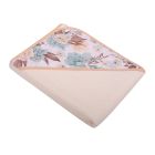 Rankšluostis kūdikiui "Panda" su gobtuvu 100X100 cm