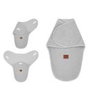 Beebi mähkimiskott Thermofrotte, hall Swaddle me