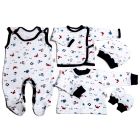 Komplekt vastsündinule 5-e osaline "Crabs navy"