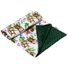 Beebitekk 100x75cm "Monkey's fiesta" roheline