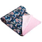 Pledas kūdikiui "Puppy" 100x75cm smėlio spalvos