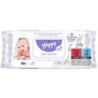 Drėgnos servetėlės Bella Happy "Sensitive" 56vnt
