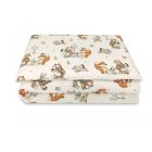 Patalynė kūdikiams 135x100 "Forest family beige"