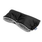 Pirštinės-mova vežimėliui ar rogėms "Warm" juodos spalvos