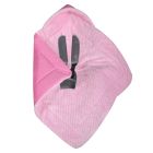 Soojakott turvahälli "WARM VELVET" 80x80 cm roosa