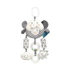 Pakabinamas žaislas kūdikiui "Owl pink"