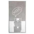 Rätik (Egiptuse puuvill) "Mrrr" 130X70 cm