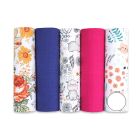 Puuvillaste marli lapid komplekt, 5 tükki, "Bright"