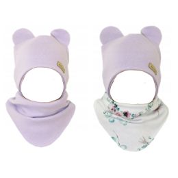 Beebi müts ja sall "Love" - Violet