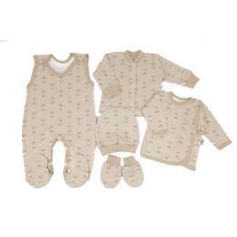 Komplekt vastsündinule 5-e osaline "Fox beige"