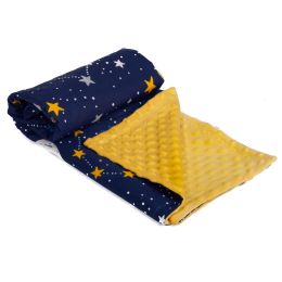 Pledas kūdikiui "Companions" 100x75cm  melsvas