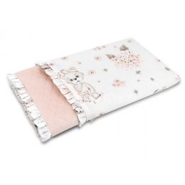 Velvet beebitekk "Balerina" 100x70cm 