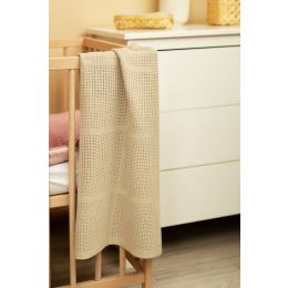 Kūdikio pledukas "Lulu light pink" 95x95 cm