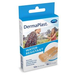 DermaPlast WATER-RESISTANT plaastrid aqua N20 (2 suurust)