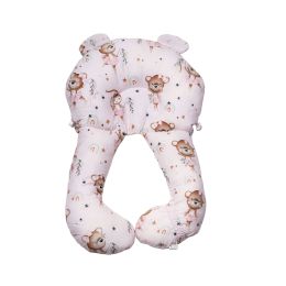 Ergonominė pagalvė kūdikiui - kokonas 45x70cm "Comfort"  LITTLE BALERINA