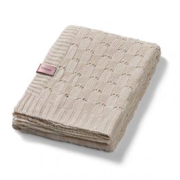 Kootud Babyono bambus beebitekk 100x75 cm beige