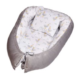 Beebipesa beebidele "Golden goose grey" 