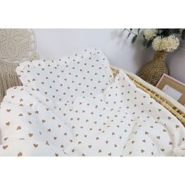 Komplektas kūdikiui "Natural lilia" pledas 56x76 cm ir pagalvė 36x28 cm 