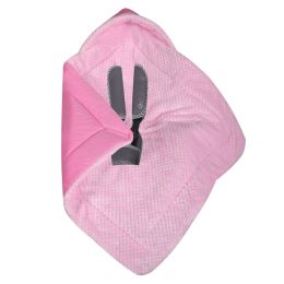 Soojakott turvahälli "WARM VELVET" 80x80 cm roosa