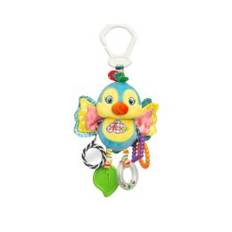 Pakabinamas žaislas kūdikiui "Owl pink" 