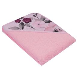 rankšluostis su gėlytėmis