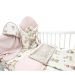 6-osaline vastsündinu komplekti "Giraffee" dusty pink